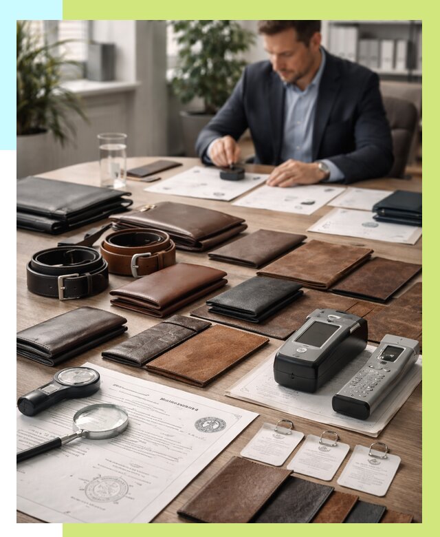 Сертификация кожаных изделий в Владимире от 12450 р. | Алешин-Вдм