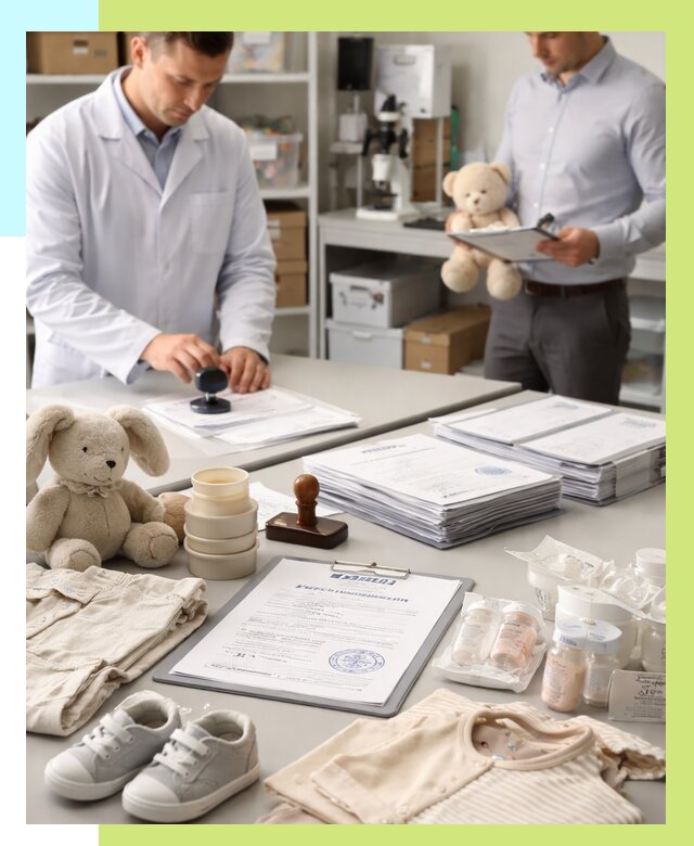 Сертификация детских товаров в Владимире от 15563 р. | Алешин-Вдм
