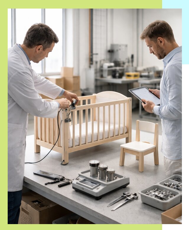 Сертификация детской мебели и проверка безопасности в Владимире