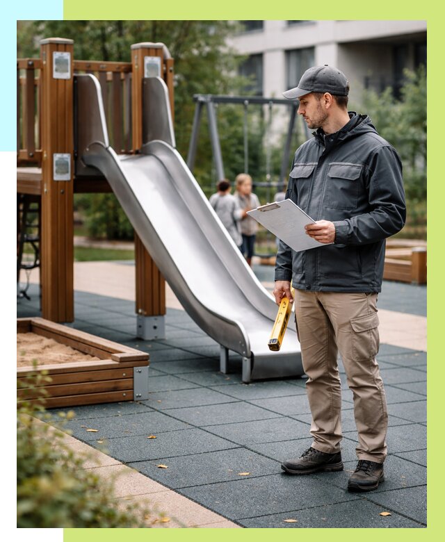 Сертификация детских площадок в Владимире от 25938 р. | Алешин-Вдм