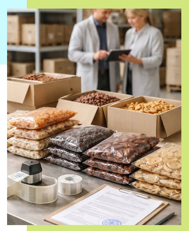 Сертификация сухофруктов в Владимире от 12450 р. | Алешин-Вдм под ключ