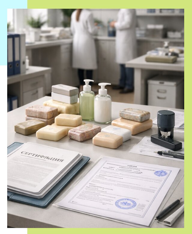 Сертификация мыла и сертификат на мыло в Владимире от 12450 | Алешин-Вдм