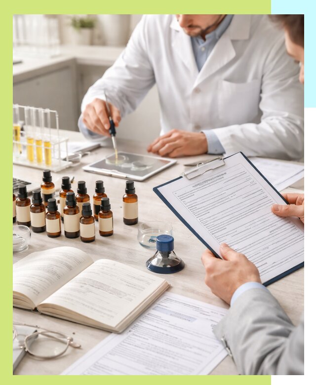 Сертификация эфирных масел и документация качества в Владимире