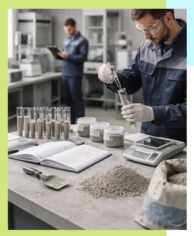 Сертификация цемента и подтверждение качества продукции в Владимире