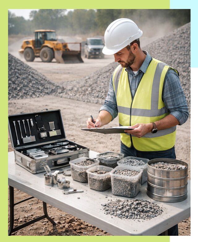 Сертификация щебня в Владимире по ГОСТу и техническим требованиям