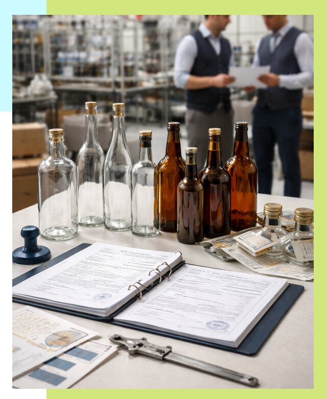 Сертификация стеклянных бутылок в Владимире от 25938 р. | Алешин-Вдм