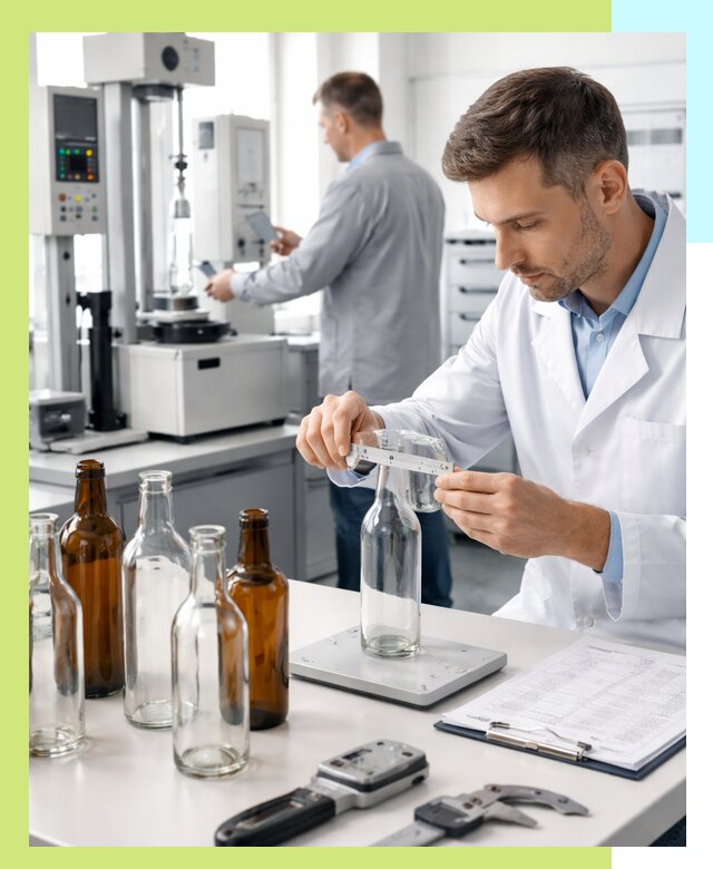 Сертификация стеклянных бутылок и сопутствующей упаковки в Владимире