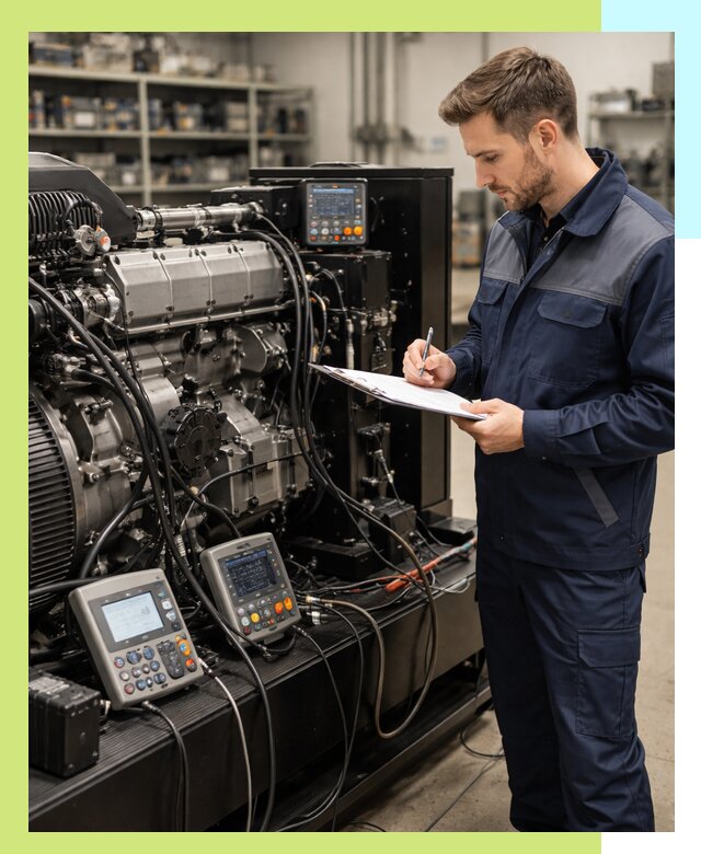 Сертификация дизельных генераторов и их оборудования в Владимире