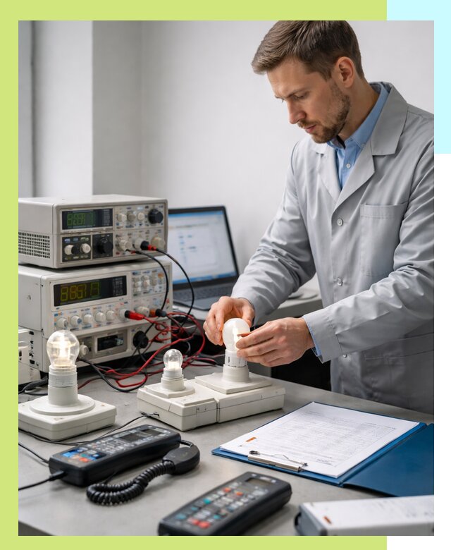 Сертификация ламп и светильников в Владимире по нормативам