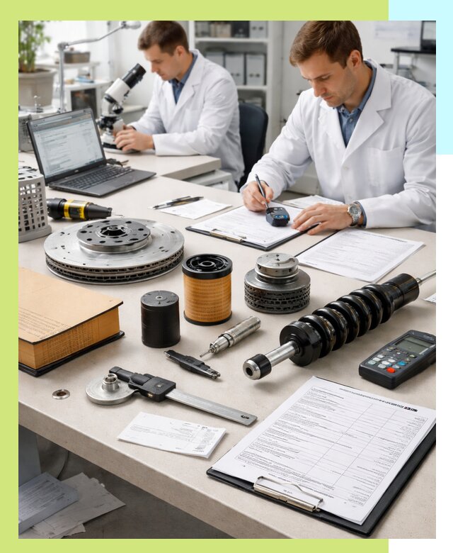 Сертификация автозапчастей и комплектующих в Владимире по ГОСТ