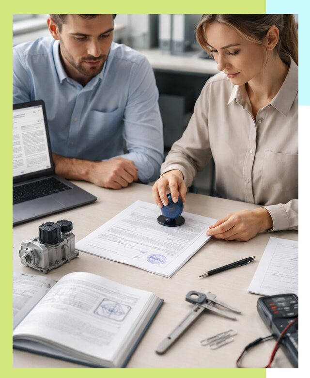 Выдача паспорта изделия и техническая экспертиза продукции в Владимире