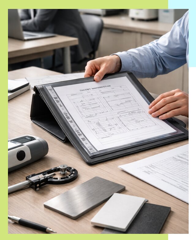 Оформление паспорта материала для продукции в Владимире