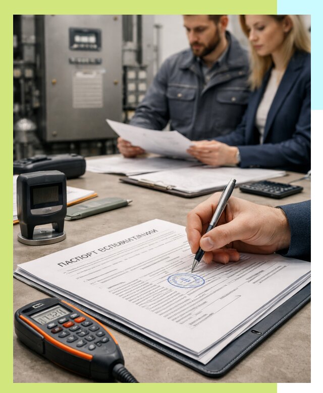 Оформление паспорта эксплуатации оборудования в Владимире