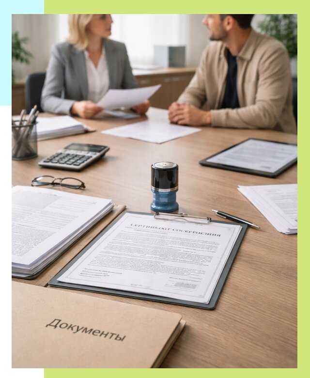 Сертификат соответствия на продукцию в Владимире от 15563 р.|Алешин-Вдм