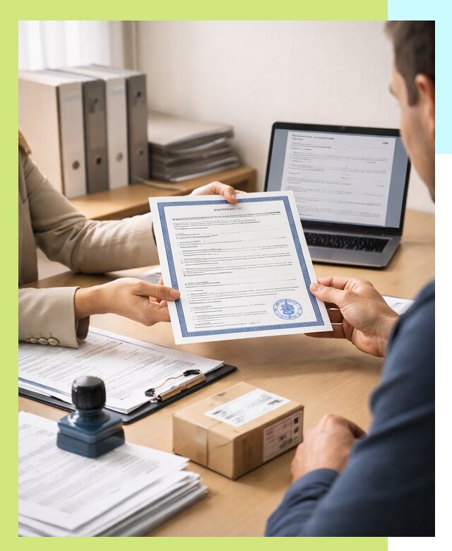 Оформление сертификата соответствия на продукцию в Владимире