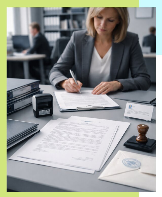 Оформление отказного письма для продукции и оборудования в Владимире