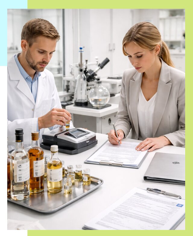 Заключение о спиртосодержании в Владимире, от 5188 р., Алешин-Вдм