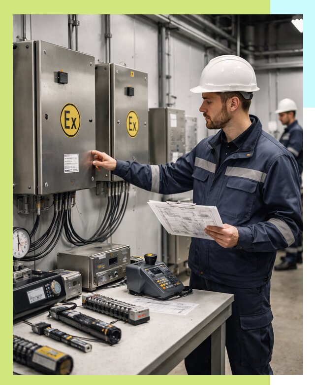 Сертификат взрывозащиты промышленного оборудования в Владимире