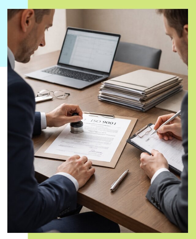Сертификат ISO 9001 в Владимире купить от 83000 р. | Алешин-Вдм