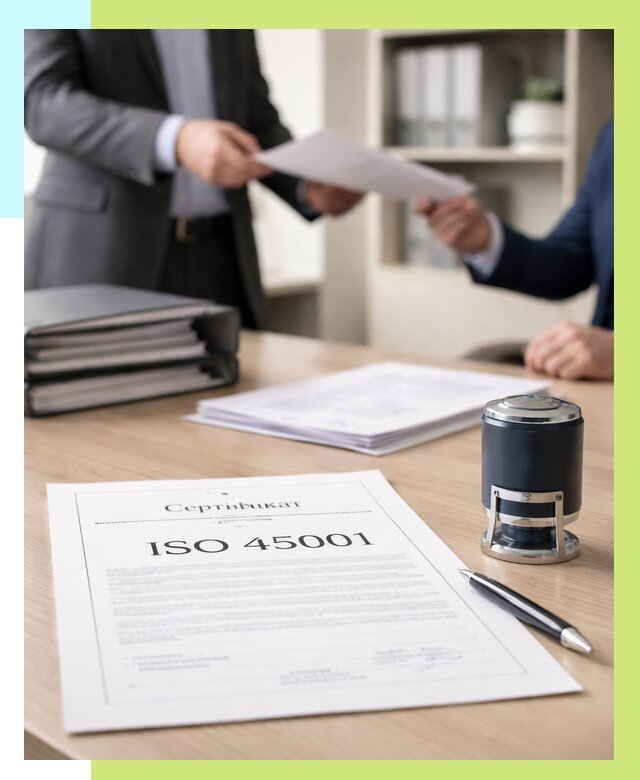 Сертификат ISO 45001 в Владимире под ключ от 46688 р. | Алешин-Вдм