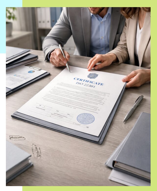 Сертификат ISO 22301 в Владимире от 46688 р. | Алешин-Вдм срочно