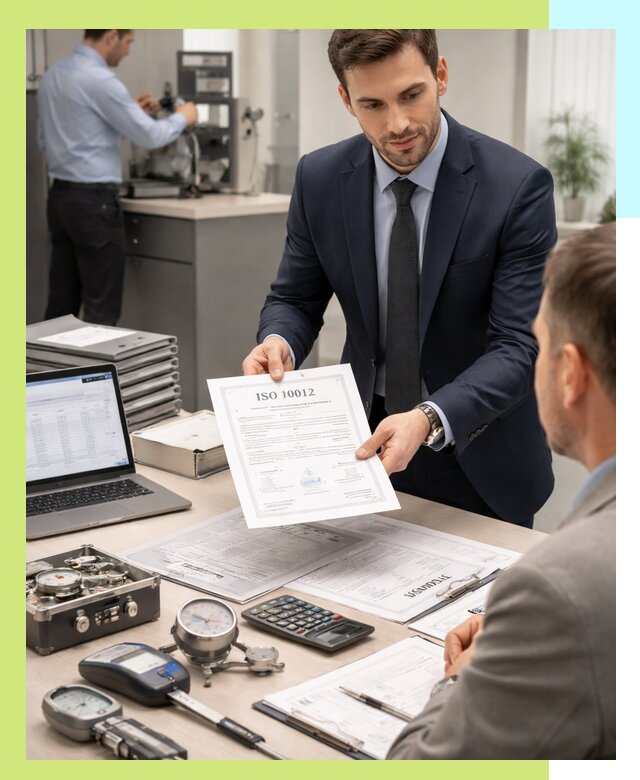 Выдача сертификата ISO 10012 по требованиям метрологии в Владимире