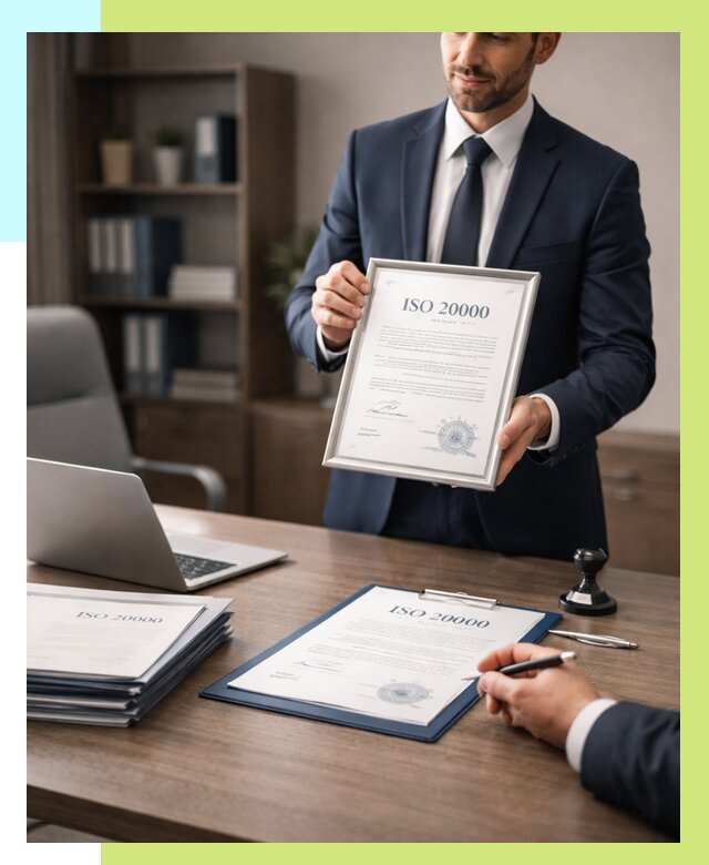 Сертификат ISO 20000 в Владимире под ключ от 124500 р., Алешин-Вдм